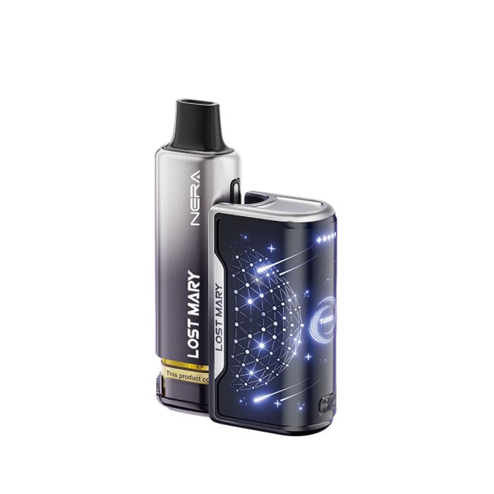 Lost Mary Nera 15K Refillable Pod Kit – Totally Wicked Isle of Man